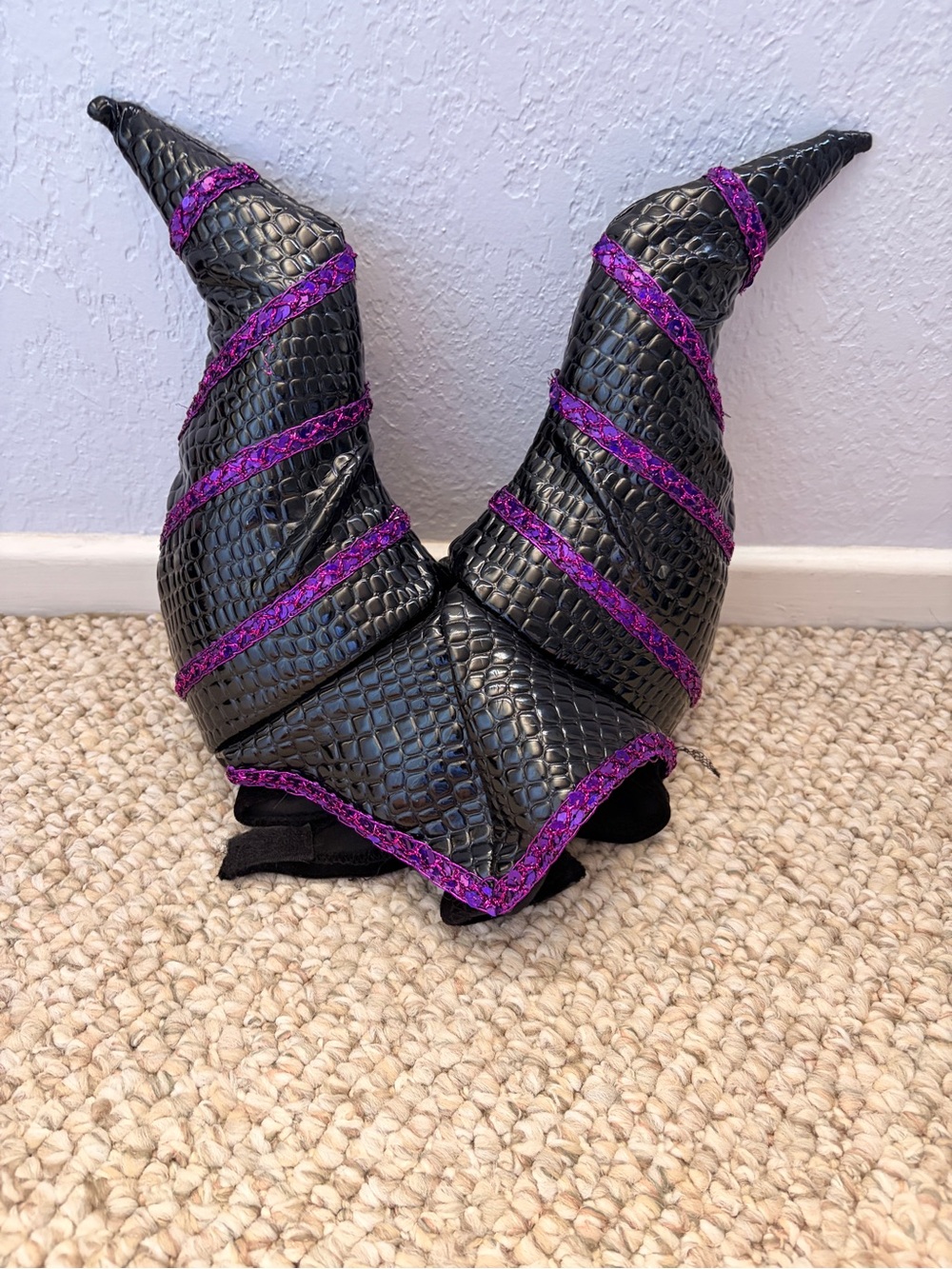 Disney Maleficent Black Horned headpiece.